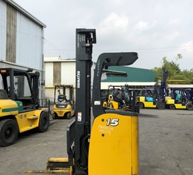 Xe nâng điện đứng lái Komatsu 1.5 tấn, FB15RL-14, Đời -14     0973766284