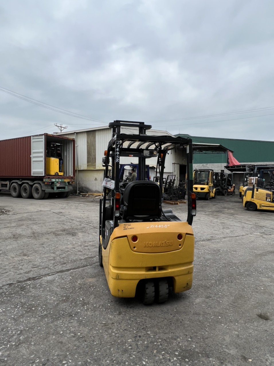 Xe nâng điện 1.5 tấn