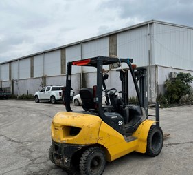 Xe nâng xăng Komatsu cũ 2 tấn (FG20C-17)  2 Ton Gasoline Forklift           0973766284