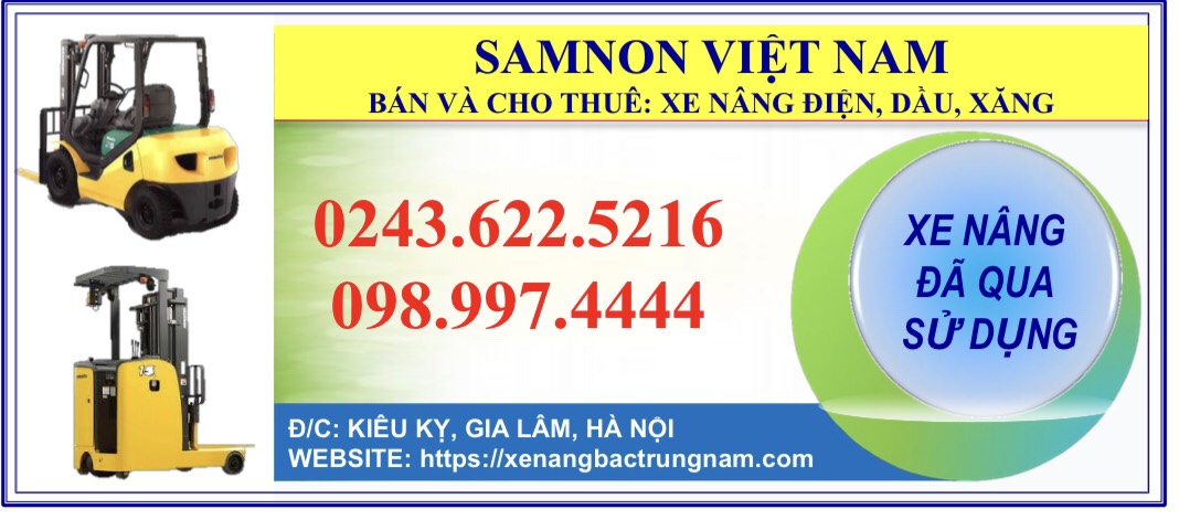 Xe nâng cũ Nhật Bãi khu vực Hà Nội