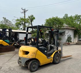 Xe nâng cũ 2 tấn số sàn, máy xăng FG20C-17          0973766284