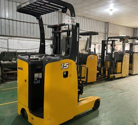 Xe nâng điện đứng lái cũ FB15RL-14             0973766284