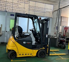 Xe nâng điện cũ 1.5 tấn FB15-12                 0973766284