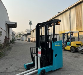 Xe nâng điện đứng lái 1 tấn 61FBR10SJXII (0973766284)