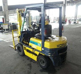 Xe nâng xăng cũ 1.5 tấn higer fork  FD15D-15     (0973766284)
