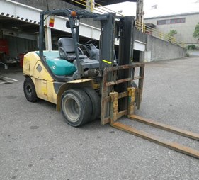 Xe nâng cũ 4 tấn máy dầu FD40T-10   (0973766284)