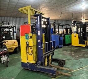 Xe nâng điện đứng lái 1 tấn FB10PS-10  (0973766284)