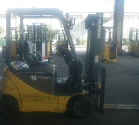 Xe nâng điện 1 tấn cũ FB10-12    (0973766284)