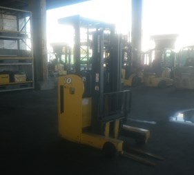 Xe nâng điện đứng lái cũ 1 tấn FB10RS-15  (0973766284)