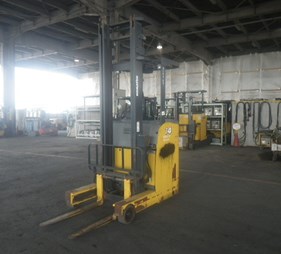 Xe nâng điện đứng lái cũ 1.4 tấn FB14RL-15  (0973766284)